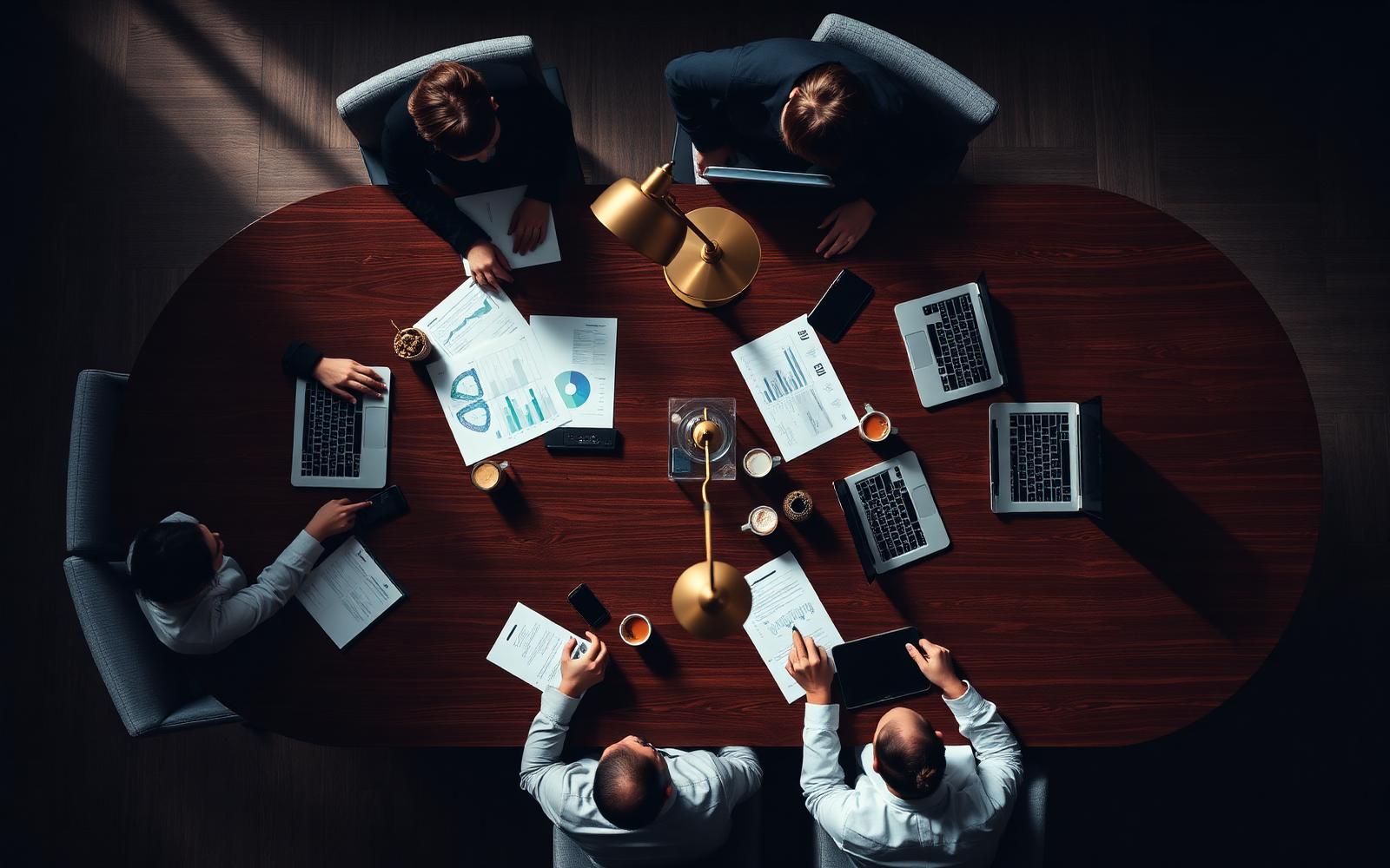 Advance America lending team at work